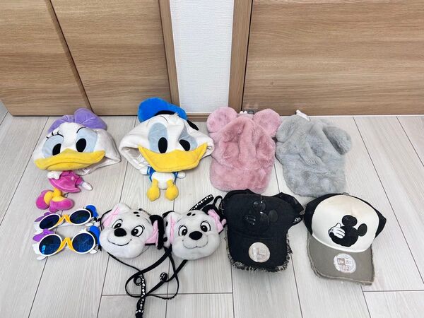 ディズニー グッズセット ペア ドナルド デイジー ミッキー ダルメシアン