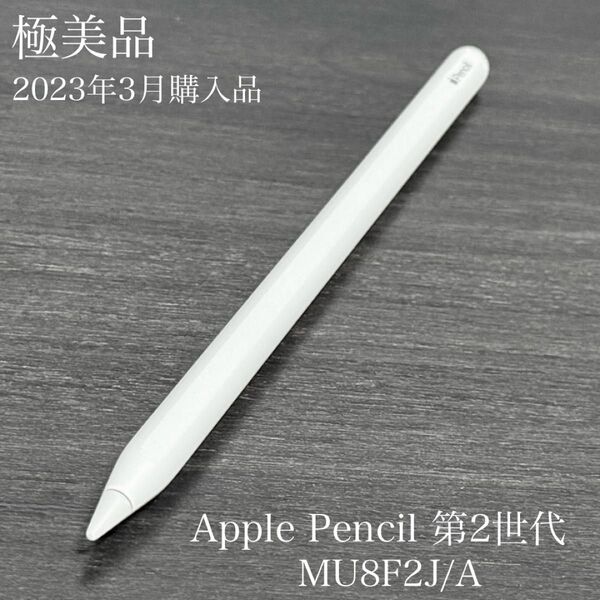 極美品 2023年3月購入品 Apple Pencil 第2世代 MU8F2J/A