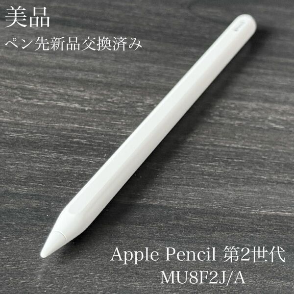 美品 ペン先新品 Apple Pencil 第2世代 MU8F2J/A