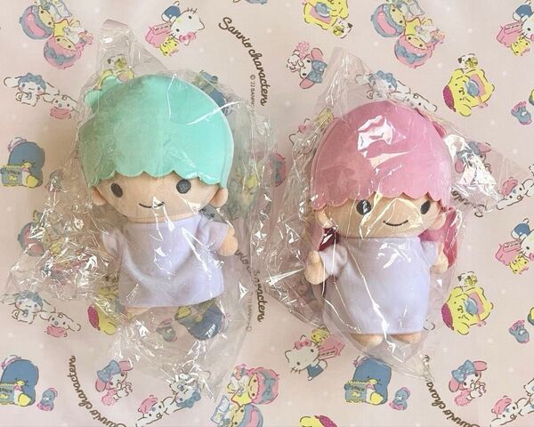 サンリオ リトルツインスターズ キキララ むにゅぐるみS ぬいぐるみ 2体 セット 2022年