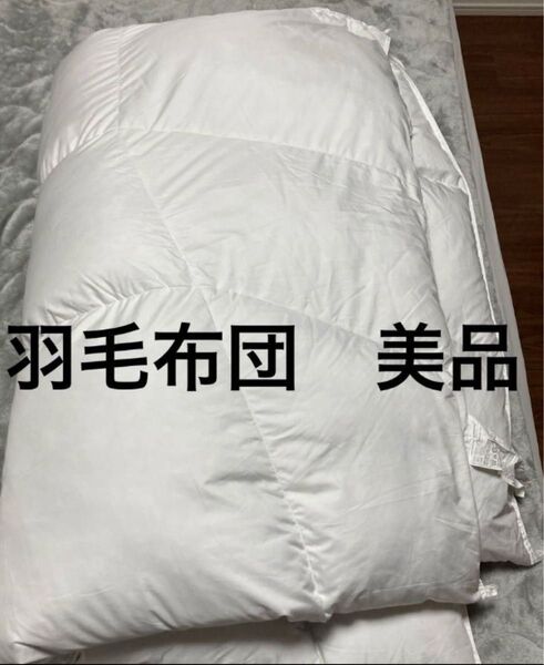 ニトリ 羽毛掛け布団(シングル)