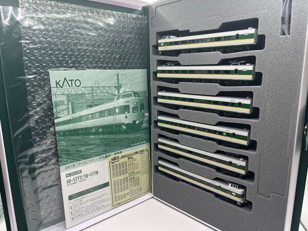 KATO 10-1777 381系 やくも リニューアル編成 6両基本セット カトー Nゲージ JR 伯備線