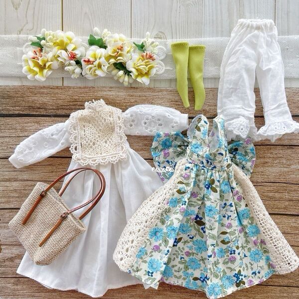 JANAYA ハンドメイド ブライスblythe服 森ガール洋服 6点セット 翌日発送