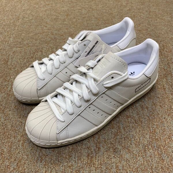 ADIDAS アディダス SUPERSTAR 80s スーパースター 23.5cm スニーカー ホワイト