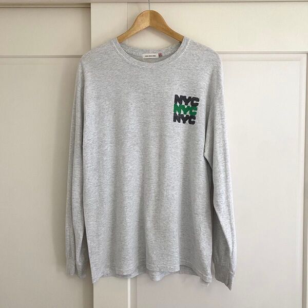 GOOD ROCK SPEED グッドロックスピード NYCロンTEE 美品 Tシャツ 長袖 クルーネック ロングスリーブ