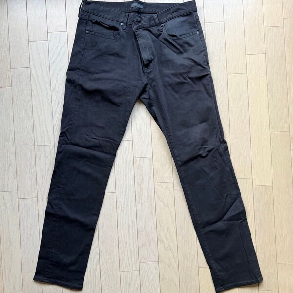 UNIQLOスリムフィットジーンズ ブラック 36インチ ストレッチ