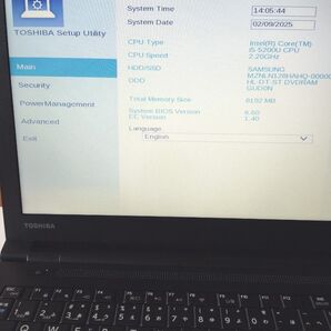 dynabook b35 core i5 5200u ノートパソコン