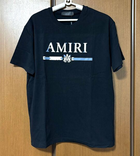 AMIRI アミリ MA CORE ロゴ 半袖 男女兼用 Tシャツ ブラック