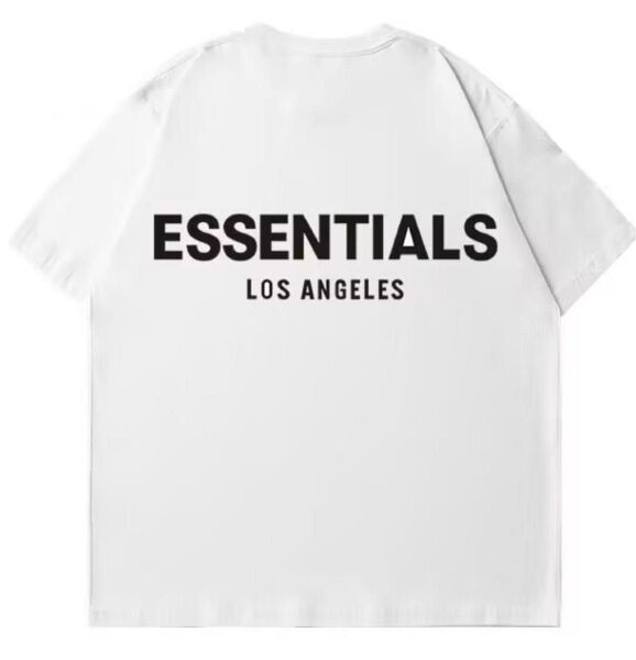 ESSENTIALS 半袖エッセンシャル 男女兼用 白Tシャツ