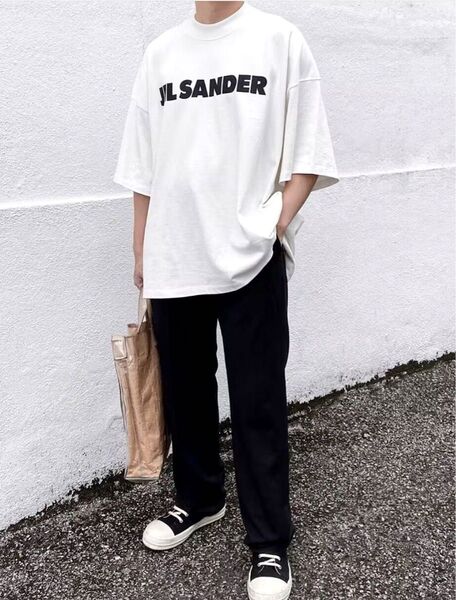JIL SANDER ジルサンダーロゴTシャツ男女兼用