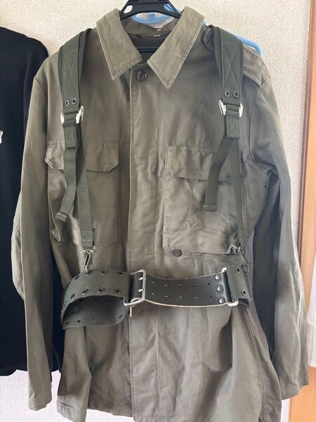 スウェーデン軍 M304装備 ハーネスベルト デッドストック ジャケット付き