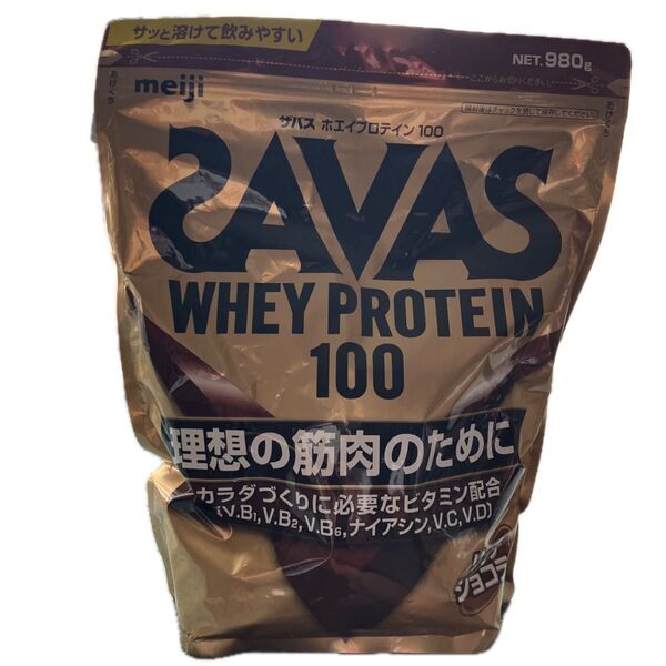 SAVAS ホエイプロテイン100 リッチショコラ味 明治