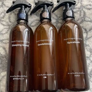 ルームフレグランススプレー 300ml おやすみブレンド 白檀 クロモジ 3本おまとめ