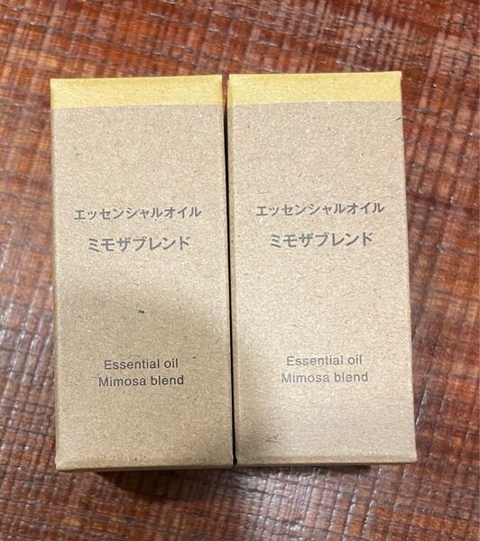 無印良品 エッセンシャルオイル ミモザブレンド 10mL 2個