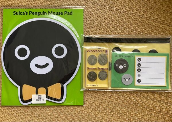 Suicaのペンギン マウスパッド(蝶ネクタイ) ステーショナリーセット
