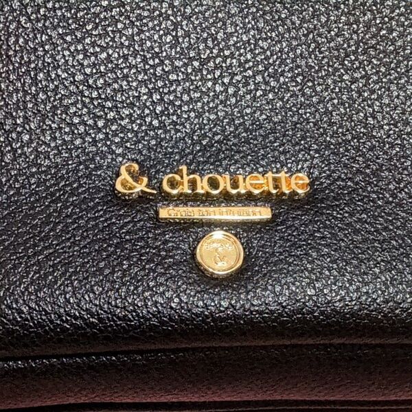 アンドシュエット &chouette ショルダーバッグ ブラック USED