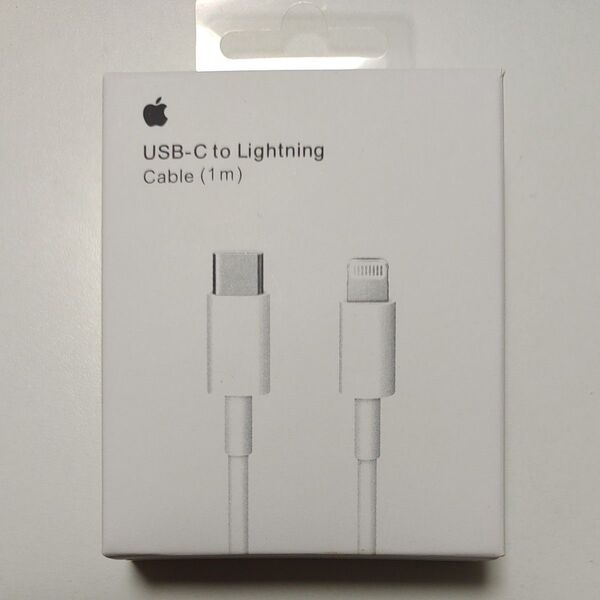 Apple ライトニングケーブル 1m USB-Cケーブル
