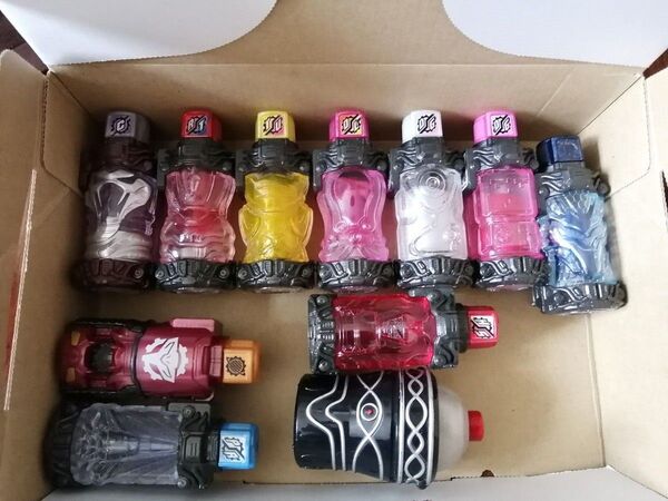 仮面ライダービルド フルボトル10個