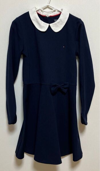 TOMMY HILFIGER ワンピース 色:ネイビー サイズ:身長122cm