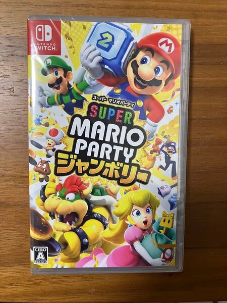 【新品未開封・シュリンク付】マリオパーティジャンボリー switch ソフト