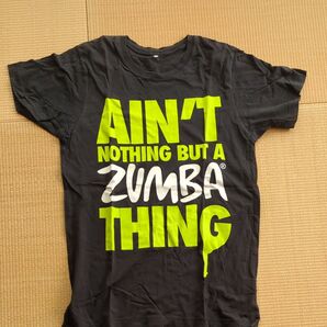 ZUMBA Tシャツ AIN'T NOTHING BUT A ZUMBA THING 黒 M