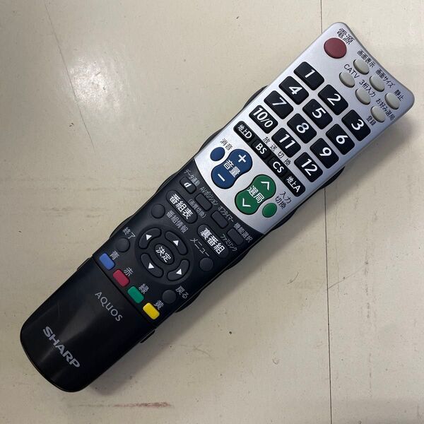 SHARP AQUOS テレビ用リモコン GA826WJSA