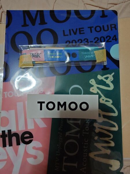 TOMOO『LIVE BOX 2022-2024』特典クリアファイル、リボン等