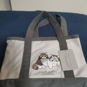 mofusand/モフサンド ドンキ限定中仕切りミニトート レッサーパンダにゃん