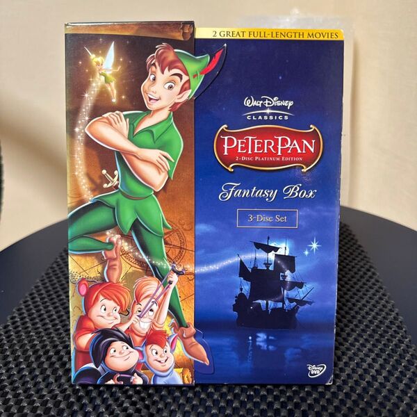 ピーターパン プラチナエディション ファンタジーボックス DVD 3枚組 ディズニー