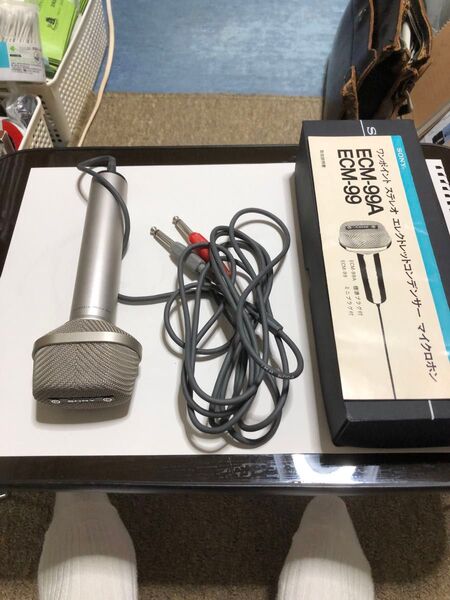SONY エレクトレットコンデンサーマイクロホン ECM-99A