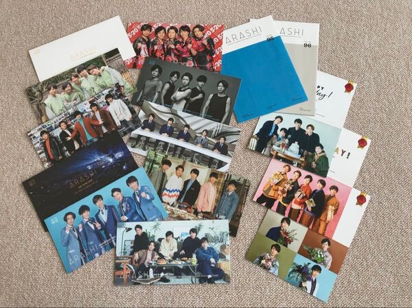 嵐 FC冊子 バースデーカード