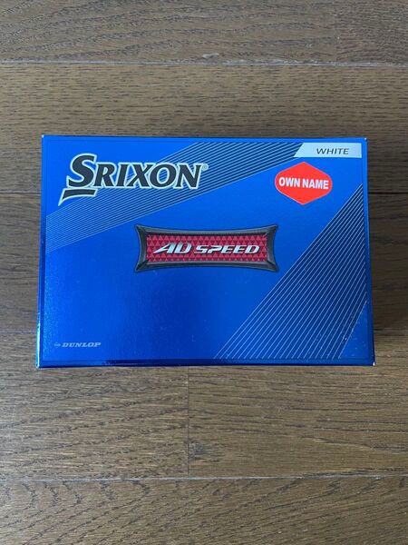 スリクソン AD SPEED ゴルフボール 6個入 ホワイト 2022モデル 新品 未使用 ロゴ入