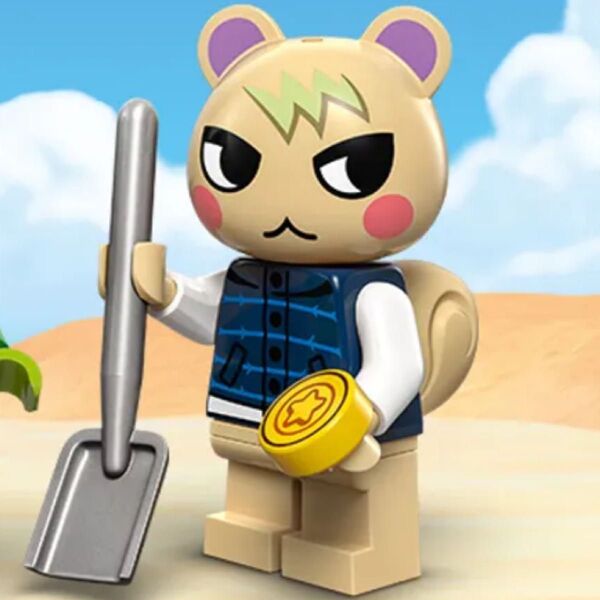 レゴ どうぶつの森 ジュン ミニフィグ