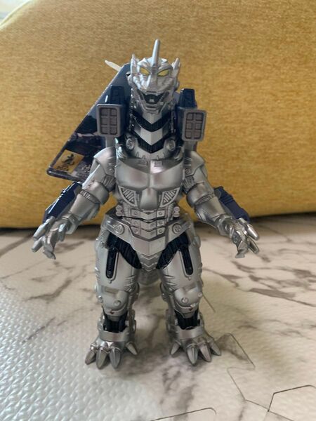 未使用 ムービーモンスターシリーズ メカゴジラ2002 ver 2.0 3式機龍 ゴジラ ソフビ バンダイ