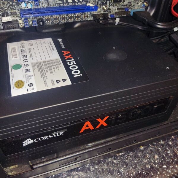 ax1500i Corsair 電源ユニット1500W動作保証 プラチナPLATINUM認証