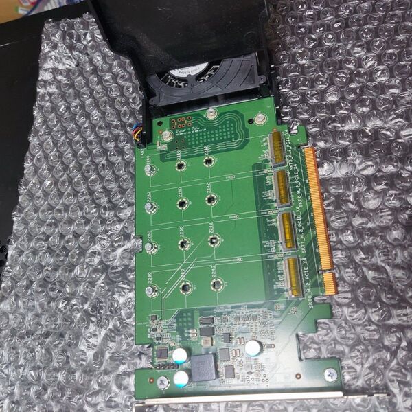 DELL 06N9RH Ultra-Speed Drive Quad NVMe M.2 SSD増設 pcie Precision