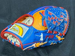 ORIX 8 Nakamura ..'06 season actual use with autograph slaga- glove 