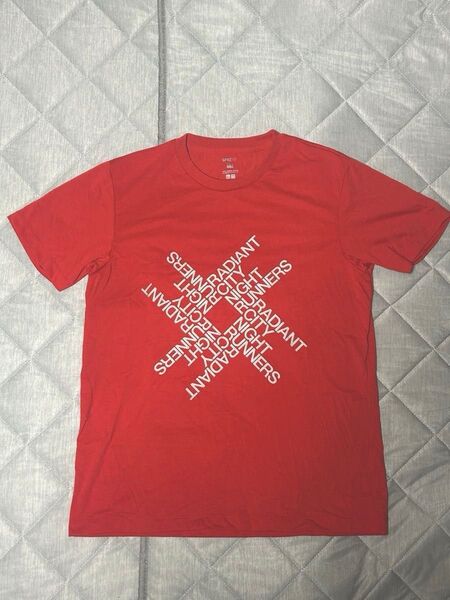 ユニクロ ドライグラフィックTシャツSPRZ NY MoMA(ニューヨーク近代美術館)特別版 15レッドL
