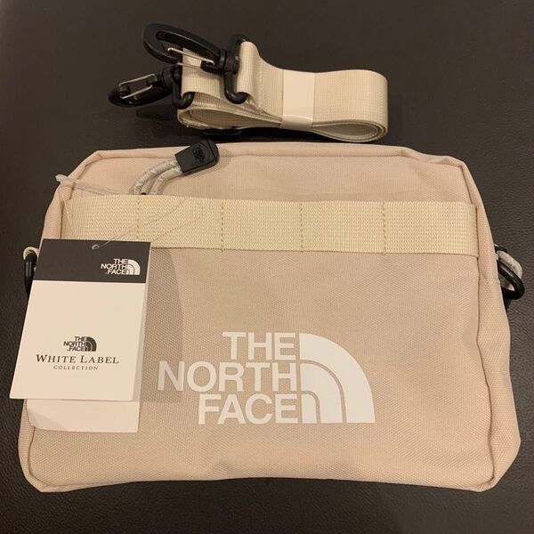 THE NORTH FACE ノースフェイス ショルダーバッグ ホワイトラベルロゴクロスバックS