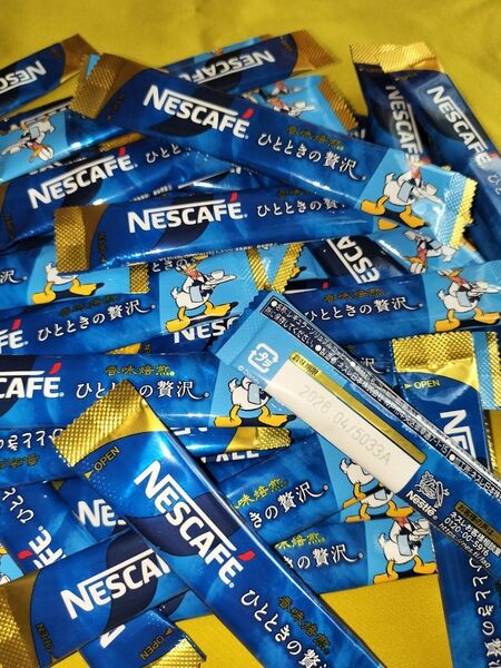 【3箱★126本】NESCAFE*ネスカフェ香味焙煎/無糖ブラックレギュラーソリュブルコーヒー/1箱(大容量42本入り)