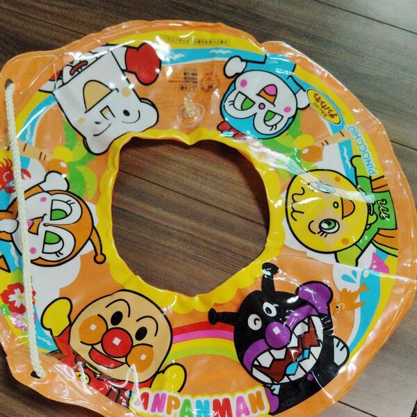 アンパンマン、50センチロープ付きうきわ、空気ビニール