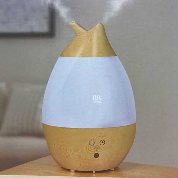 <新品未開封>twin超音波加湿器 リモコン付き 上部給水式 3Lタンク タイマー付