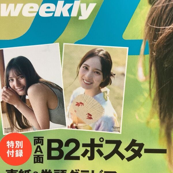 週刊プレイボーイ付録 ポスターのみ 小坂菜緒 クーポン利用で300円