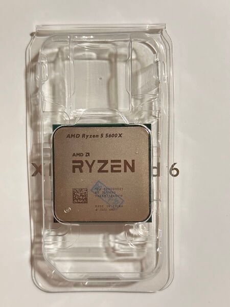 新品未使用AMD Ryzen 5 5600X CPU