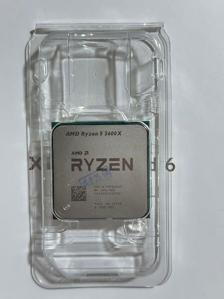 新品未使用AMD Ryzen 5 5600X CPU