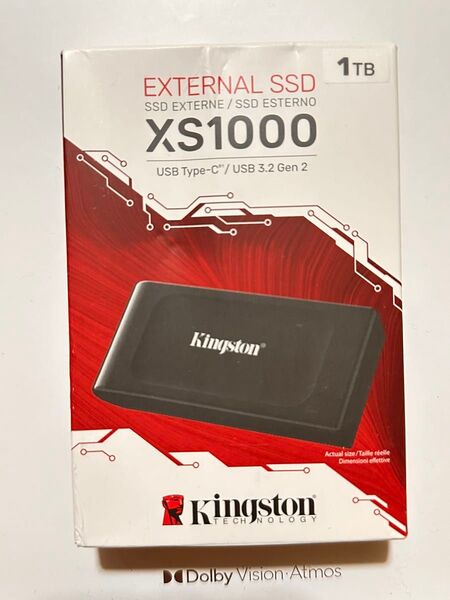 新品未開封 Kingston XS1000 外付けSSD 1TB