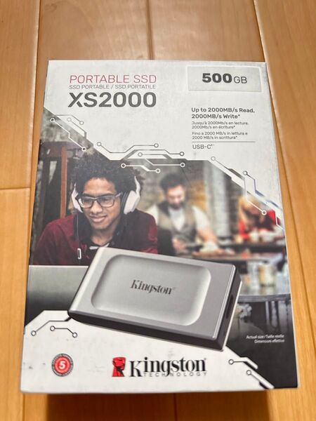 《新品未開封》Kingston XS2000 500GB ポータブルSSD