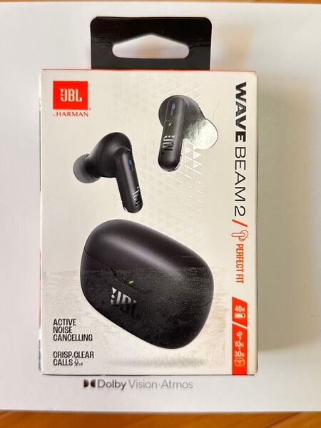 JBL Bluetoothヘッドセット WAVE BEAM 2 アクティブノイズリダクション防水IPX4 Type-C