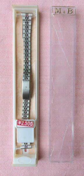 腕時計メッシュベルト シルバー ステンレススチール 新品