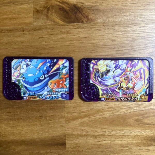 ポケモンフレンダ第5弾スーパートレジャー ヘイラッシャ、タケルライコ
